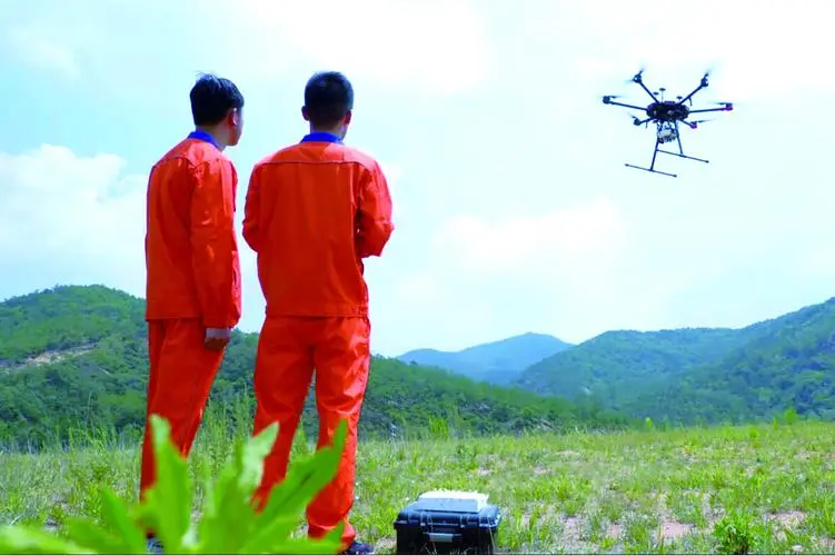 民勤无人机倾斜摄影巡检拍摄